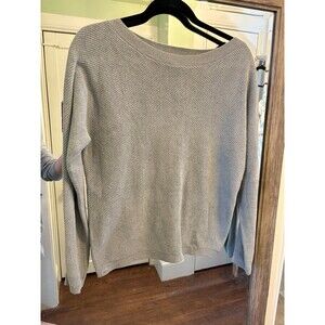 Barefoot dreams size small gray cozy ultra lite sweater sweater